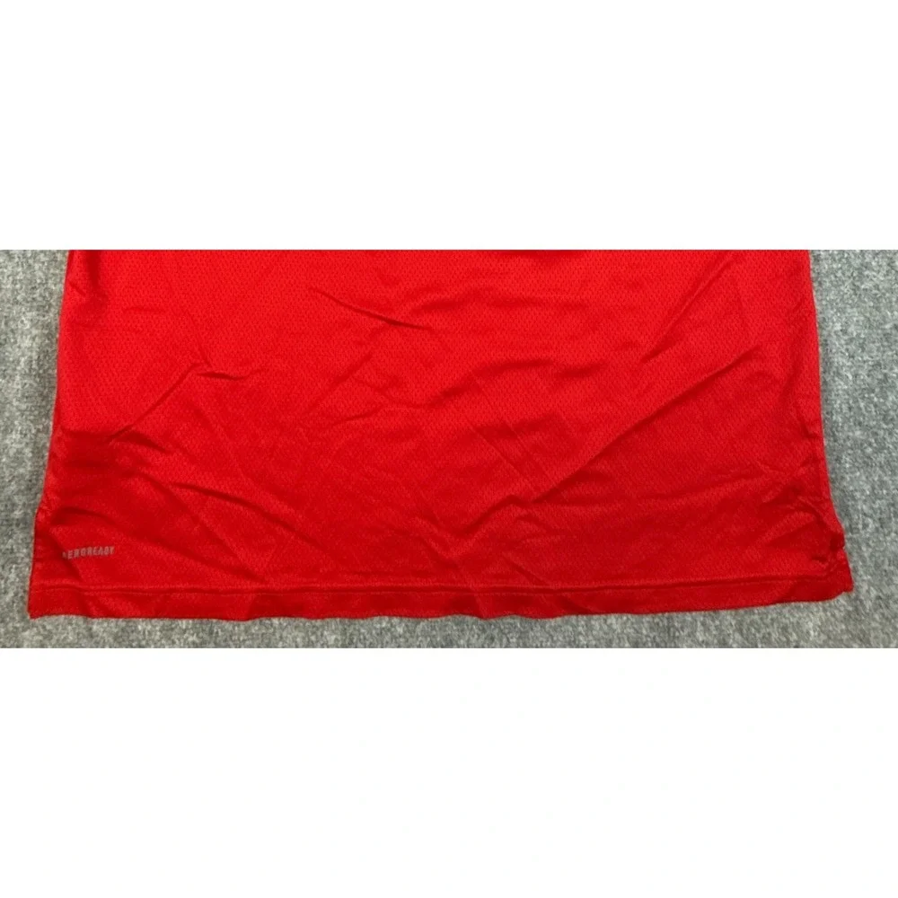 Adidas Nebraska Cornhuskers Raiola #15 Mens Large Football Jersey Red White NWT